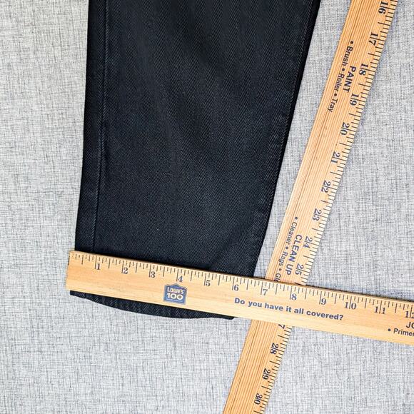 Prospective Flow Men's Black Herringbone Pants size 32 Made in USA - Picture 11 of 11